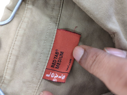 Levi's Red Tab Medium Beige Button-Down Shirt