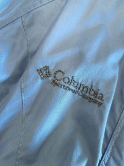Columbia Sportswear Blue Windbreaker Jacket - Size L