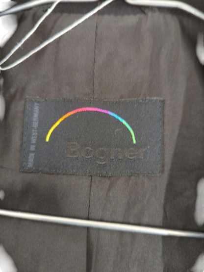 Bogner Black Formal Blazer with Satin Lapel