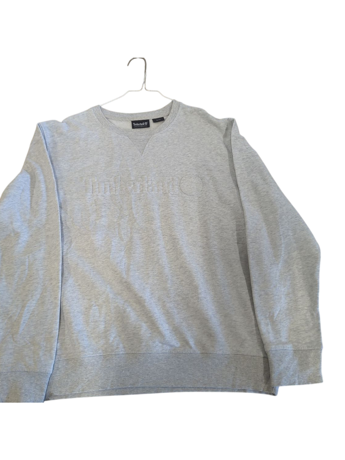Grey Timberland Crewneck Sweatshirt - Size XL/TG