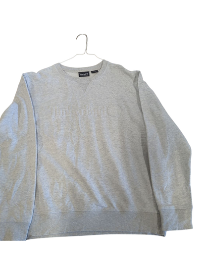 Grey Timberland Crewneck Sweatshirt - Size XL/TG