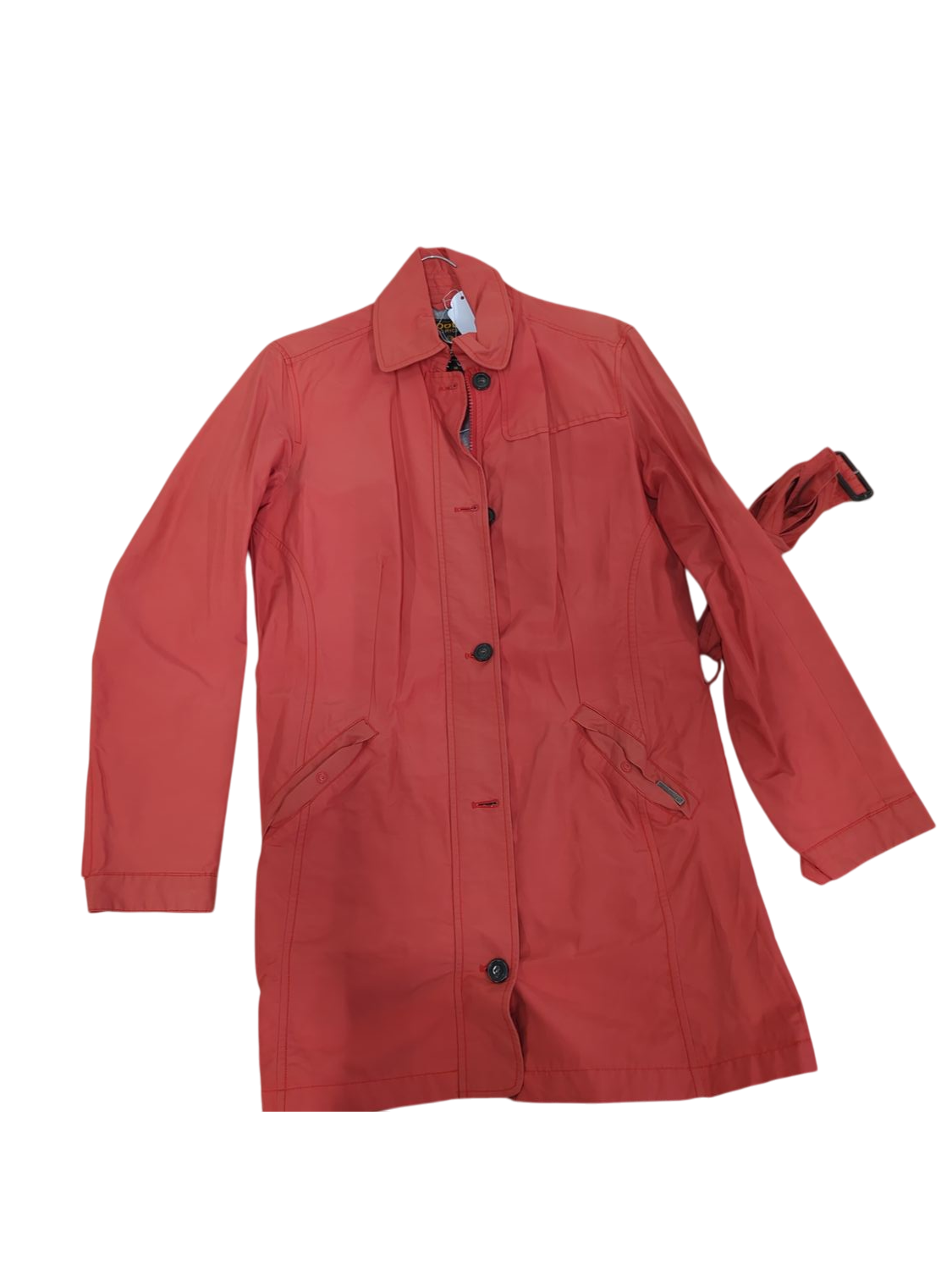 Woolrich Men's Coral Red Windbreaker Jacket - Size M