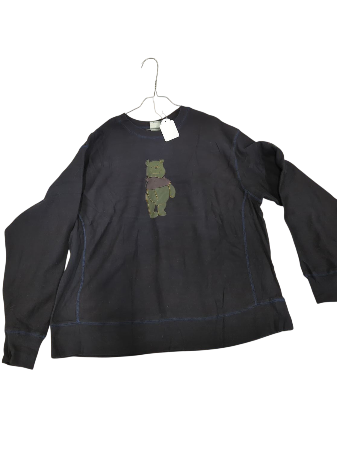 Disney Store Black Sweatshirt with Yoda Character - Size XXL