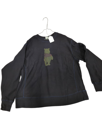 Disney Store Black Sweatshirt with Yoda Character - Size XXL