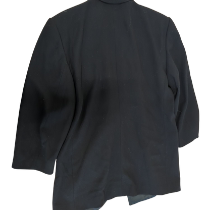 Bogner Black Formal Blazer with Satin Lapel