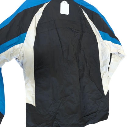 Jack Wolfskin Outdoor Sports Jacket - Size L - Black with Blue Accents