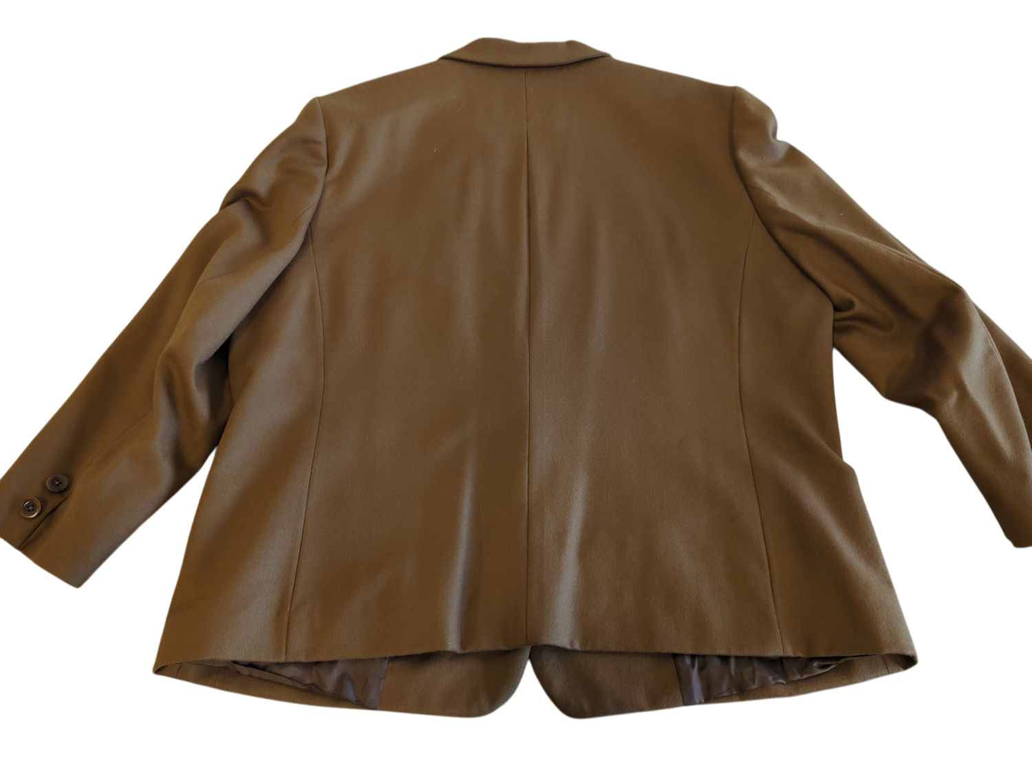 Burberrys Brown Wool Blend Blazer - Classic Tailored Jacket