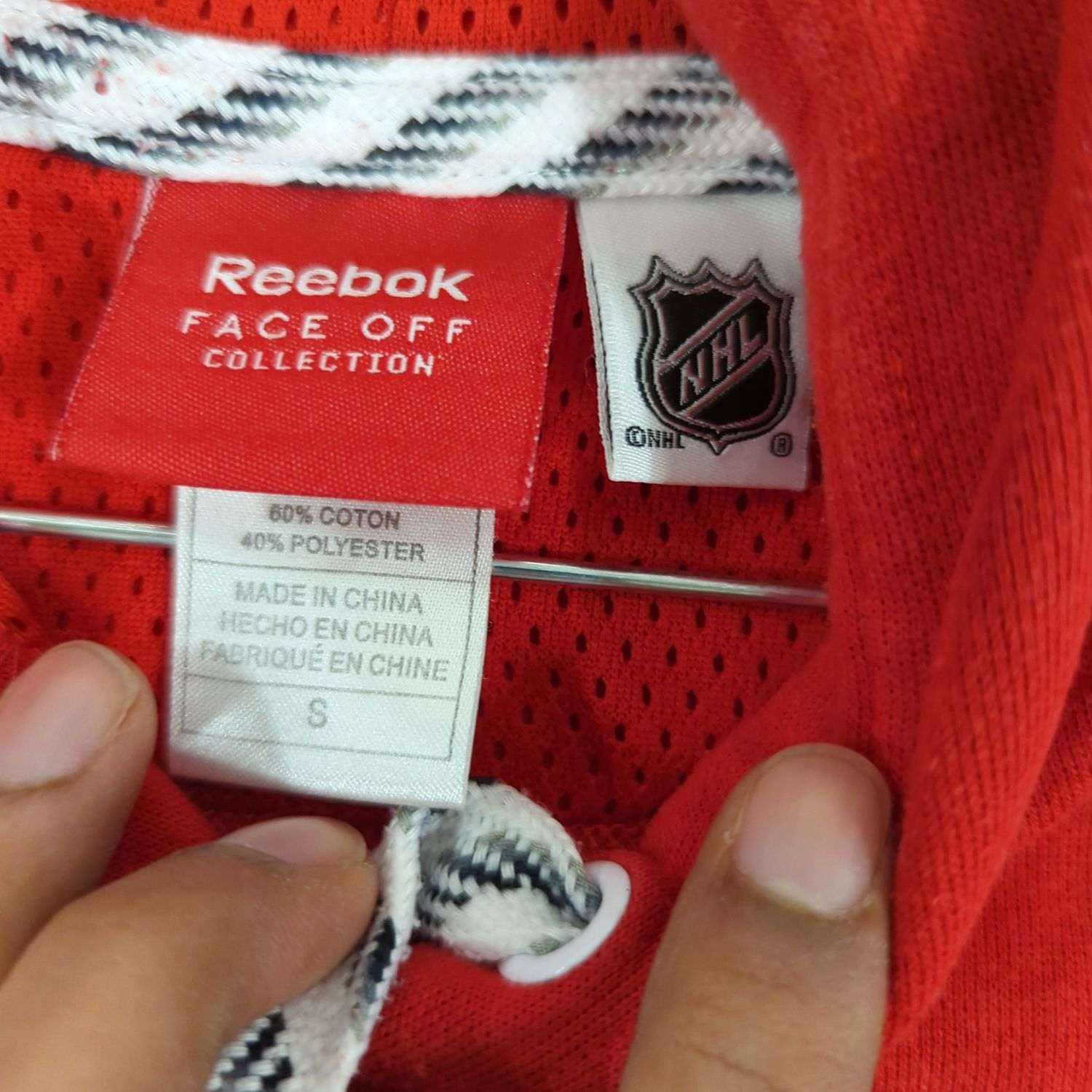 Reebok Detroit Red Wings NHL Sweatshirt - Size S