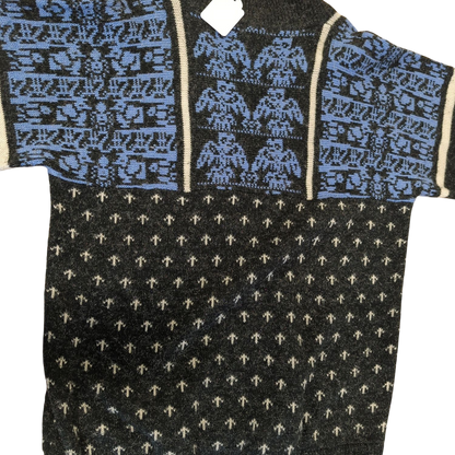 ESPRIT Patterned Wool Sweater - Size 42