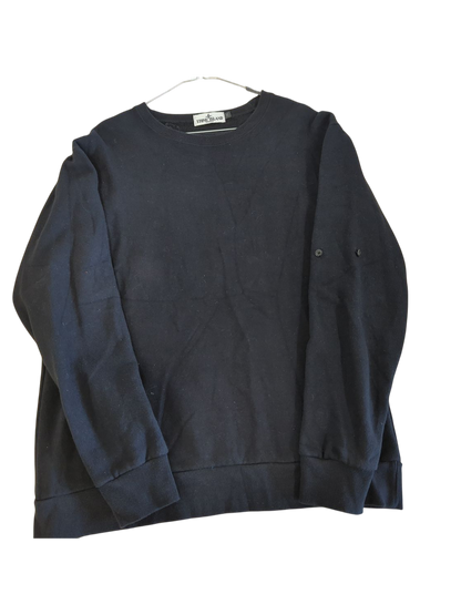Stone Island Navy Crew Neck Sweatshirt - Size XXL