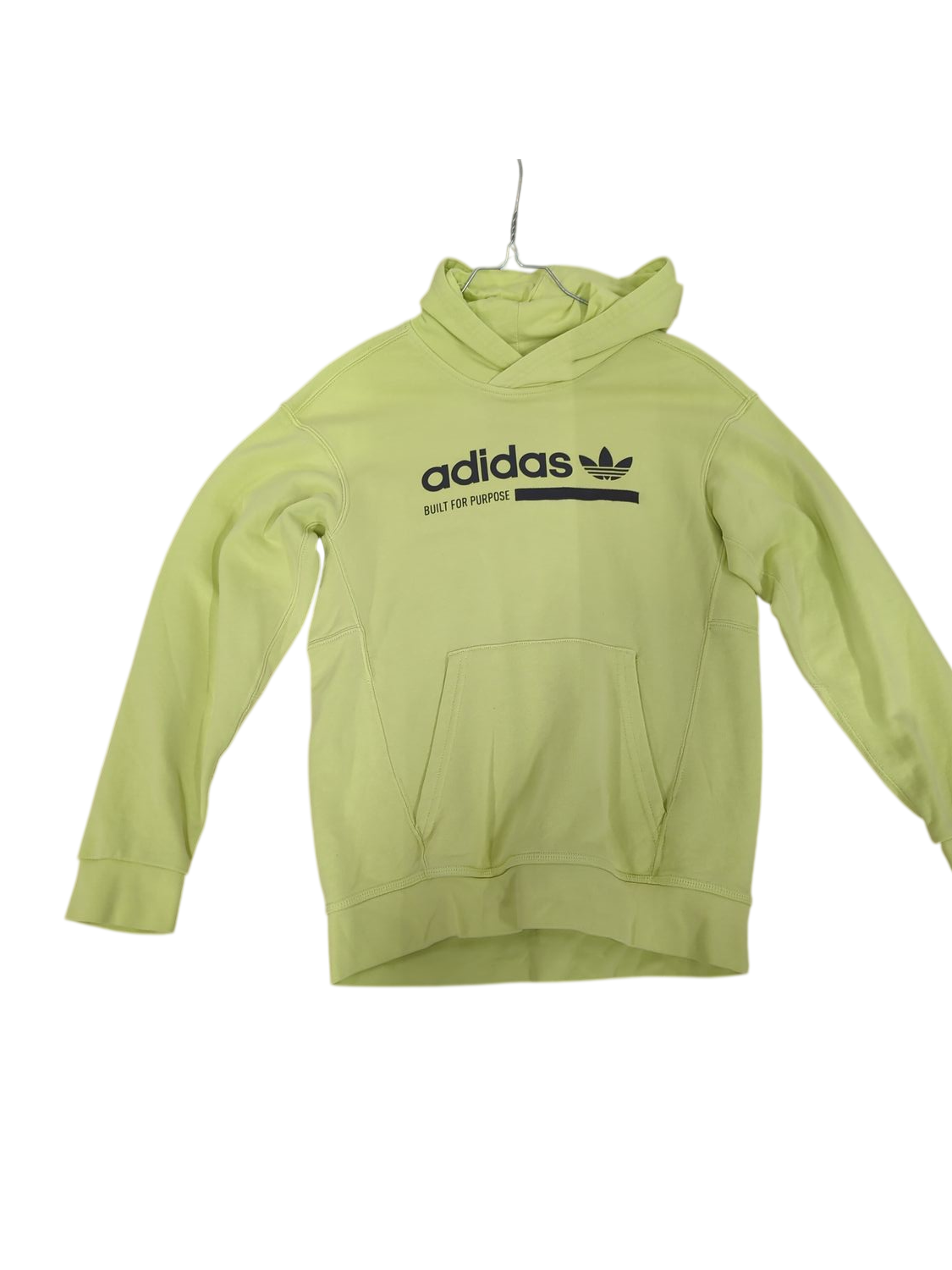 Adidas Neon Yellow Sweatshirt - Size M