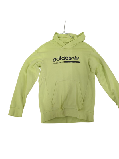 Adidas Neon Yellow Sweatshirt - Size M