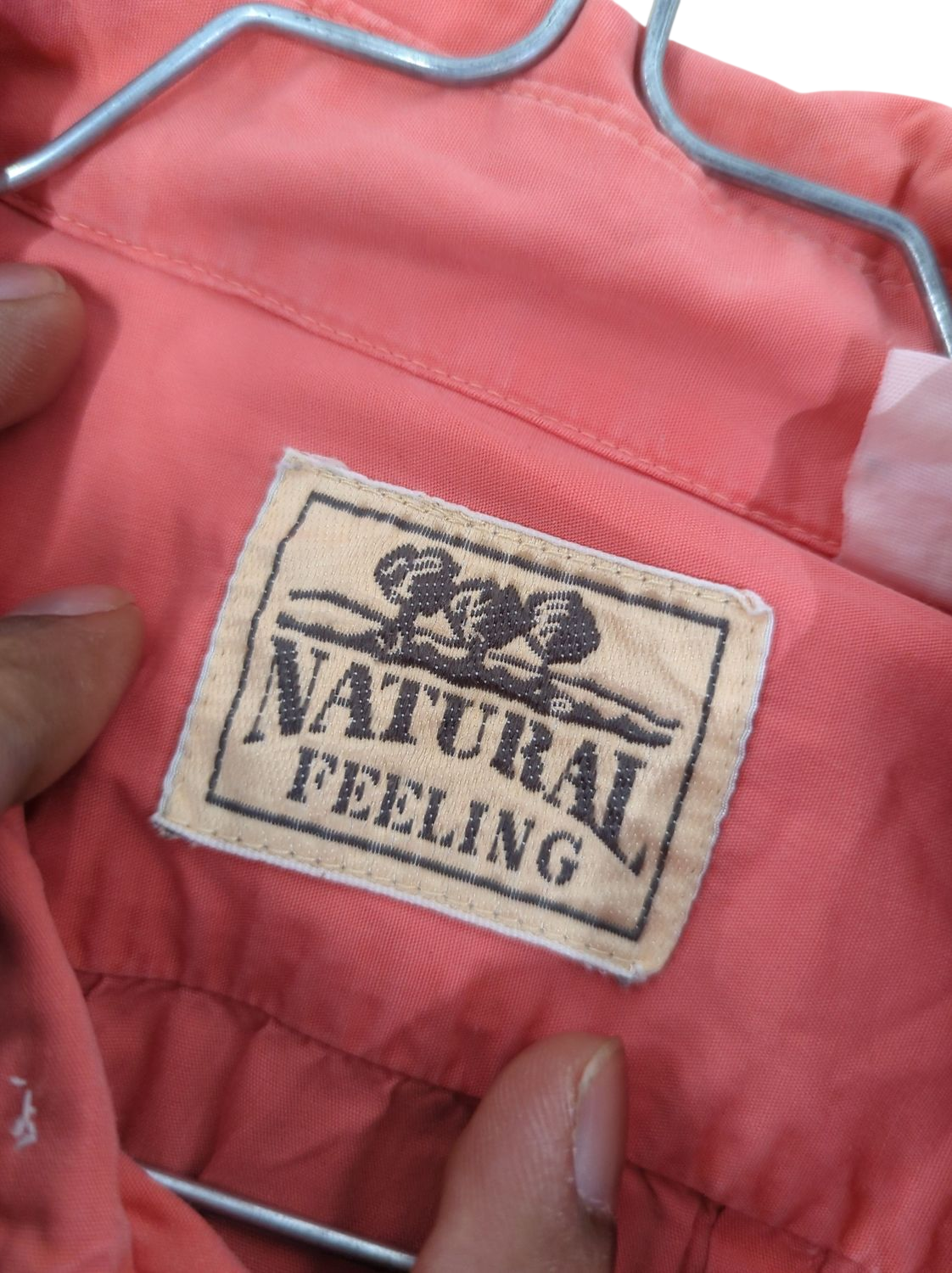 Pink Natural Selection Button-Down Shirt with Decorative Embroidery