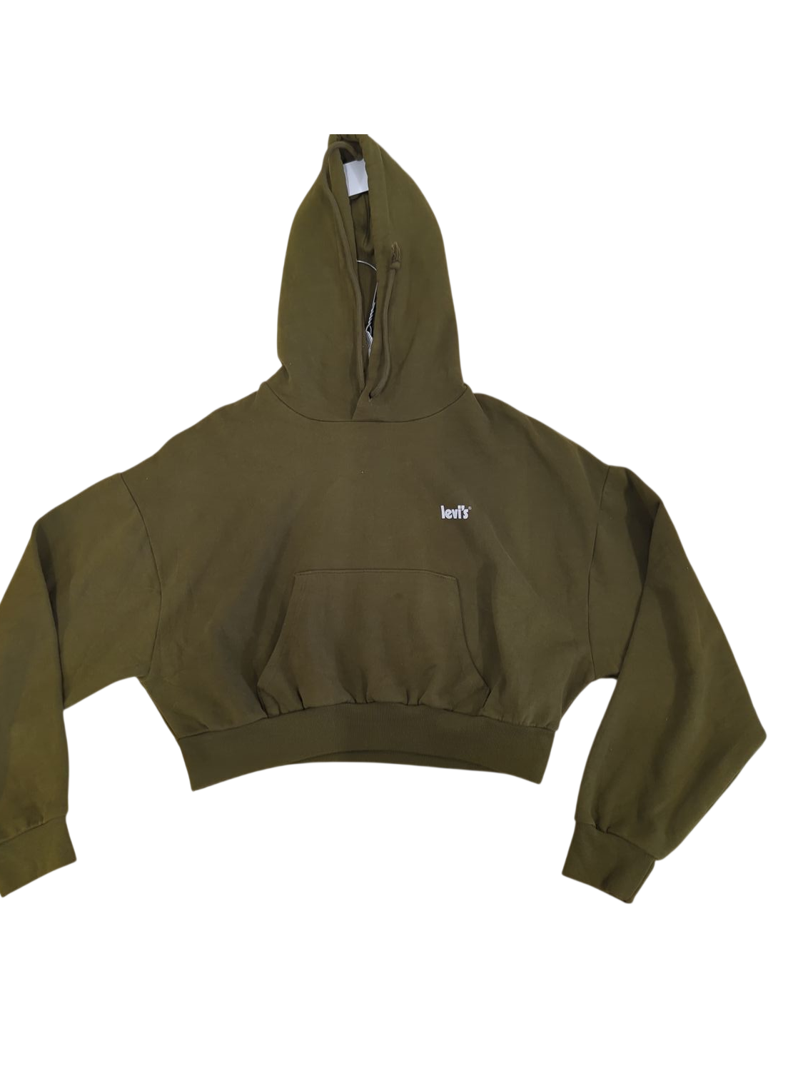 Levi's Olive Green Hoodie - Size Small