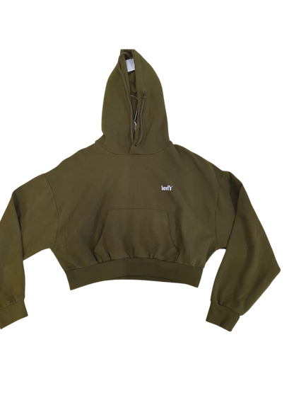 Levi's Olive Green Hoodie - Size Small
