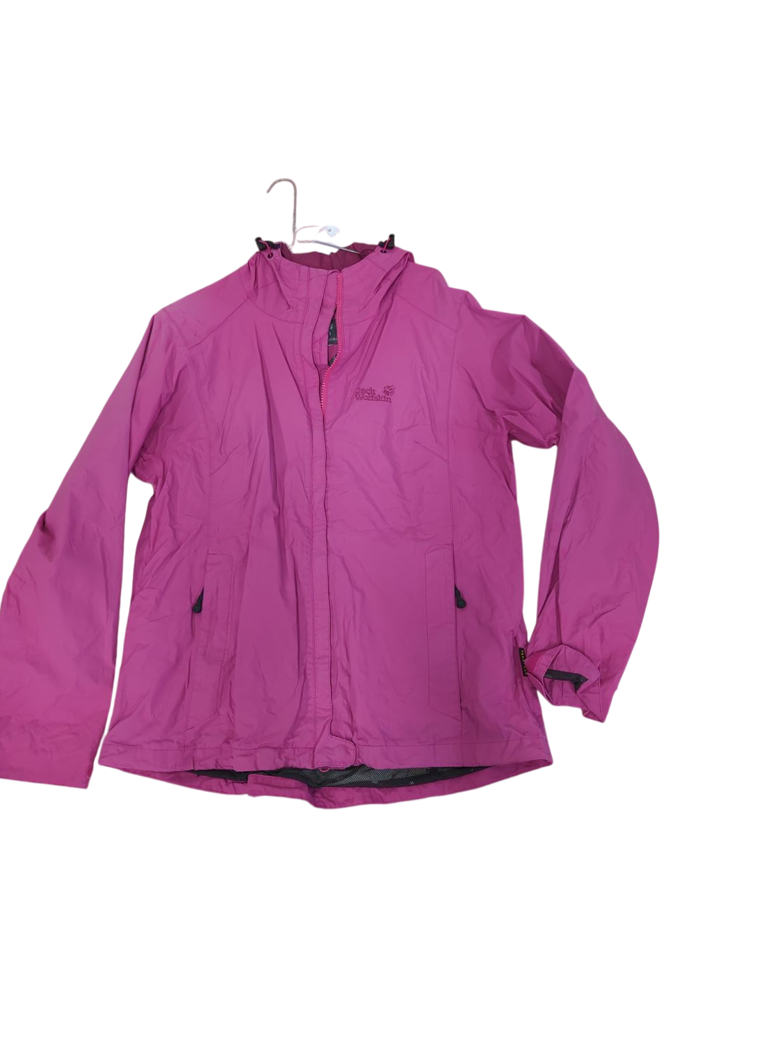 Jack Wolfskin Pink Windbreaker Outdoor Jacket