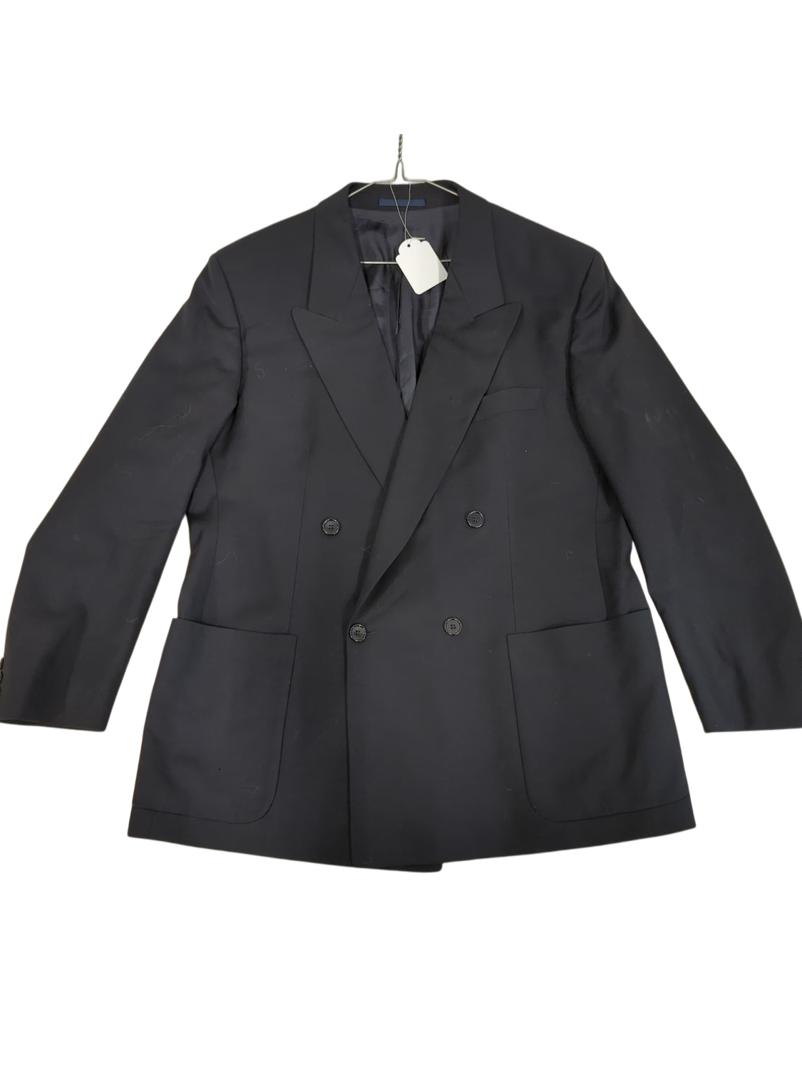 Hugo Boss Black Suit by Garbicio - Italian Wool - Size 46R