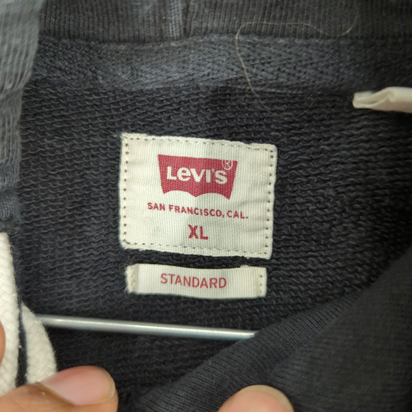 Levi's Black Sweatshirt - Size XL