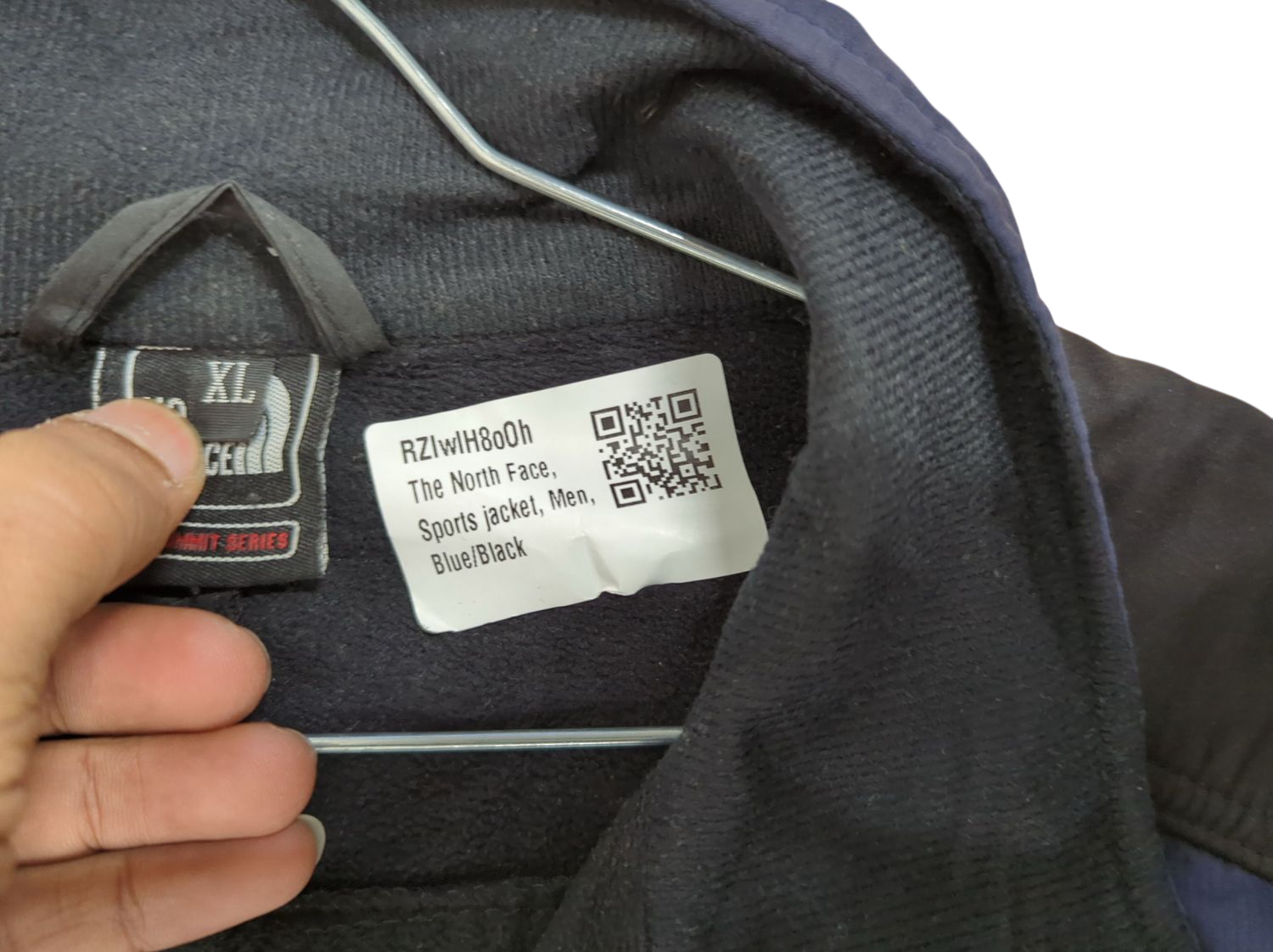 The North Face Windbreaker Jacket - Navy/Black - Size XL