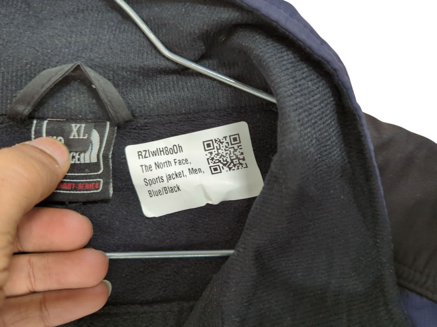 The North Face Windbreaker Jacket - Navy/Black - Size XL