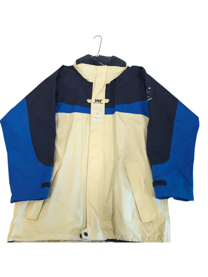 Helly Hansen Sailing Jacket - Size M - Tricolor Navy/Blue/White