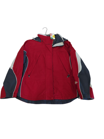 Columbia Sportswear Red Windbreaker Jacket - Size L