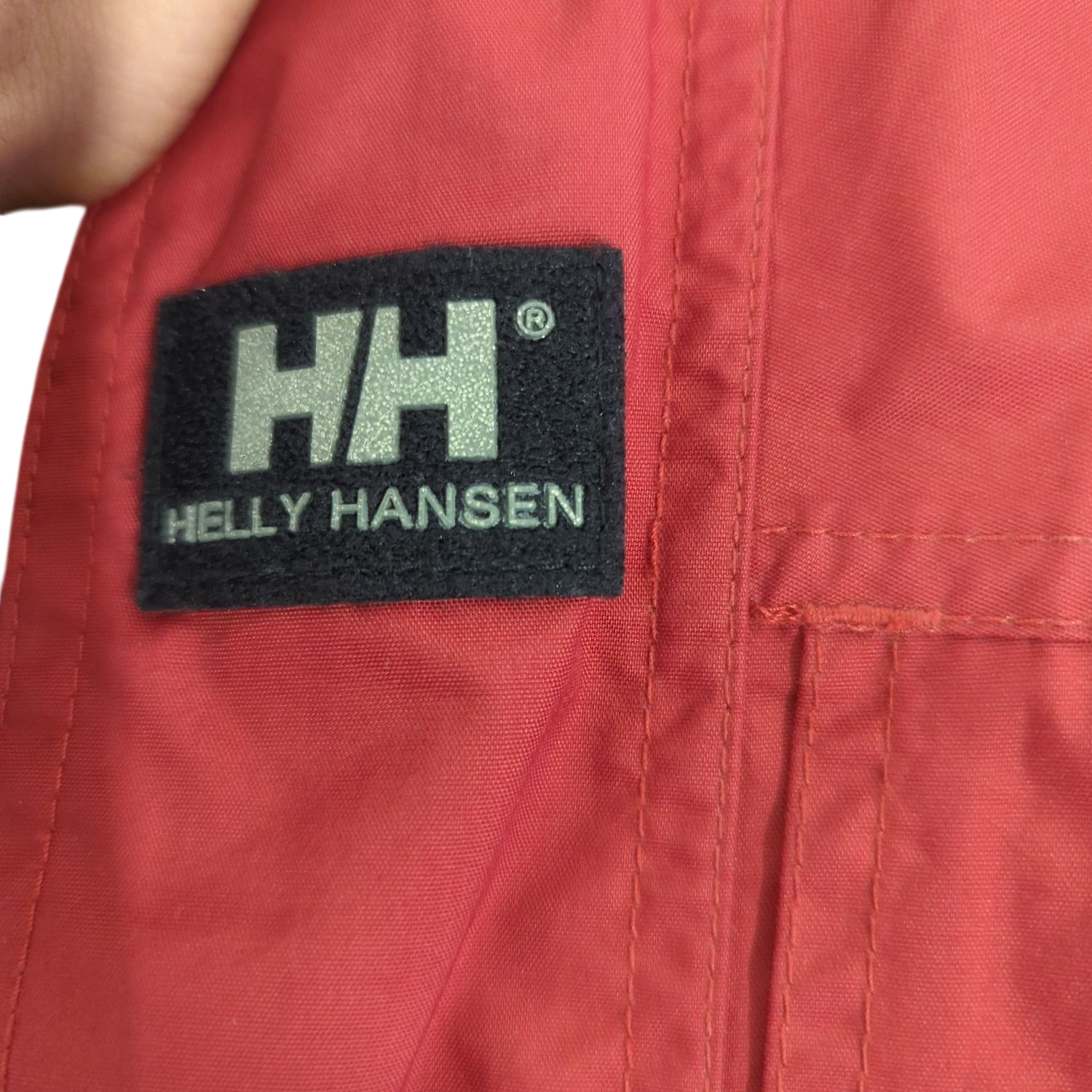 Helly Hansen Red Windbreaker Jacket - Size XL