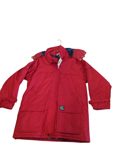 Helly Hansen Red Windbreaker Jacket - Size 42