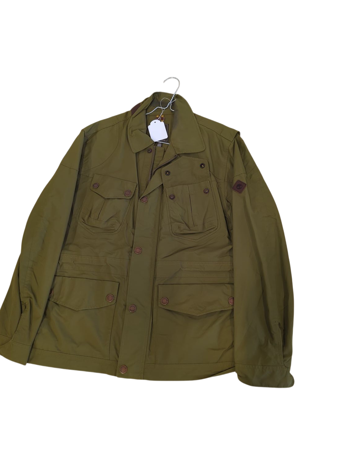Timberland Waterproof Olive Green Utility Jacket - Size L
