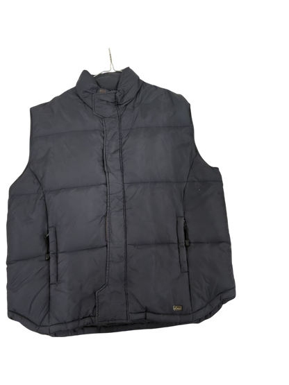 Asics Navy Padded Gilet Vest - Authentic Sport Apparel