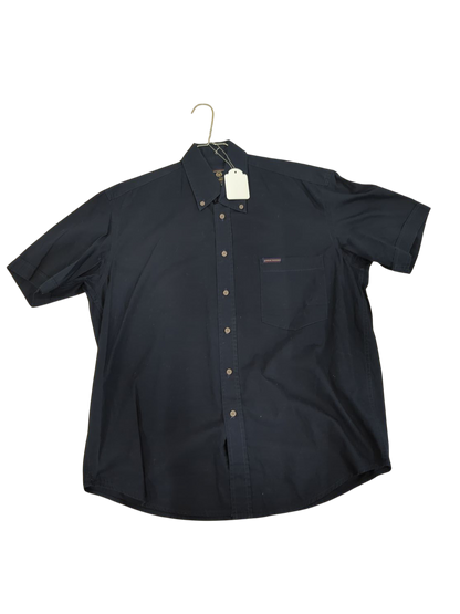Sergio Tacchini Navy Button-Down Shirt - Size L