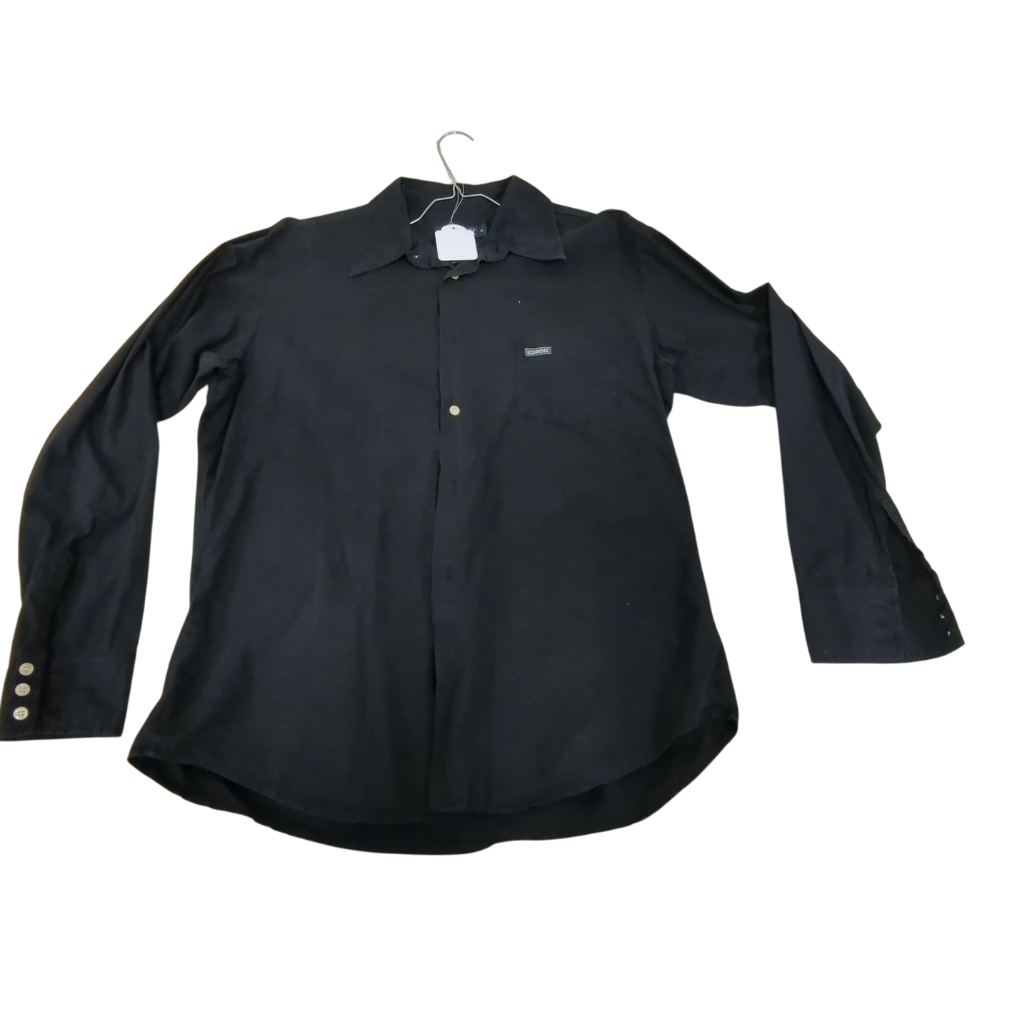 Diesel Black Button-Down Shirt - Size XL
