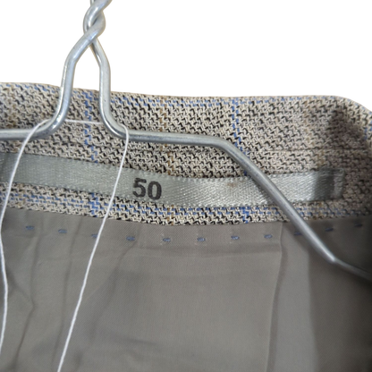 Kingfield Grey Wool Blend Blazer - Size 50