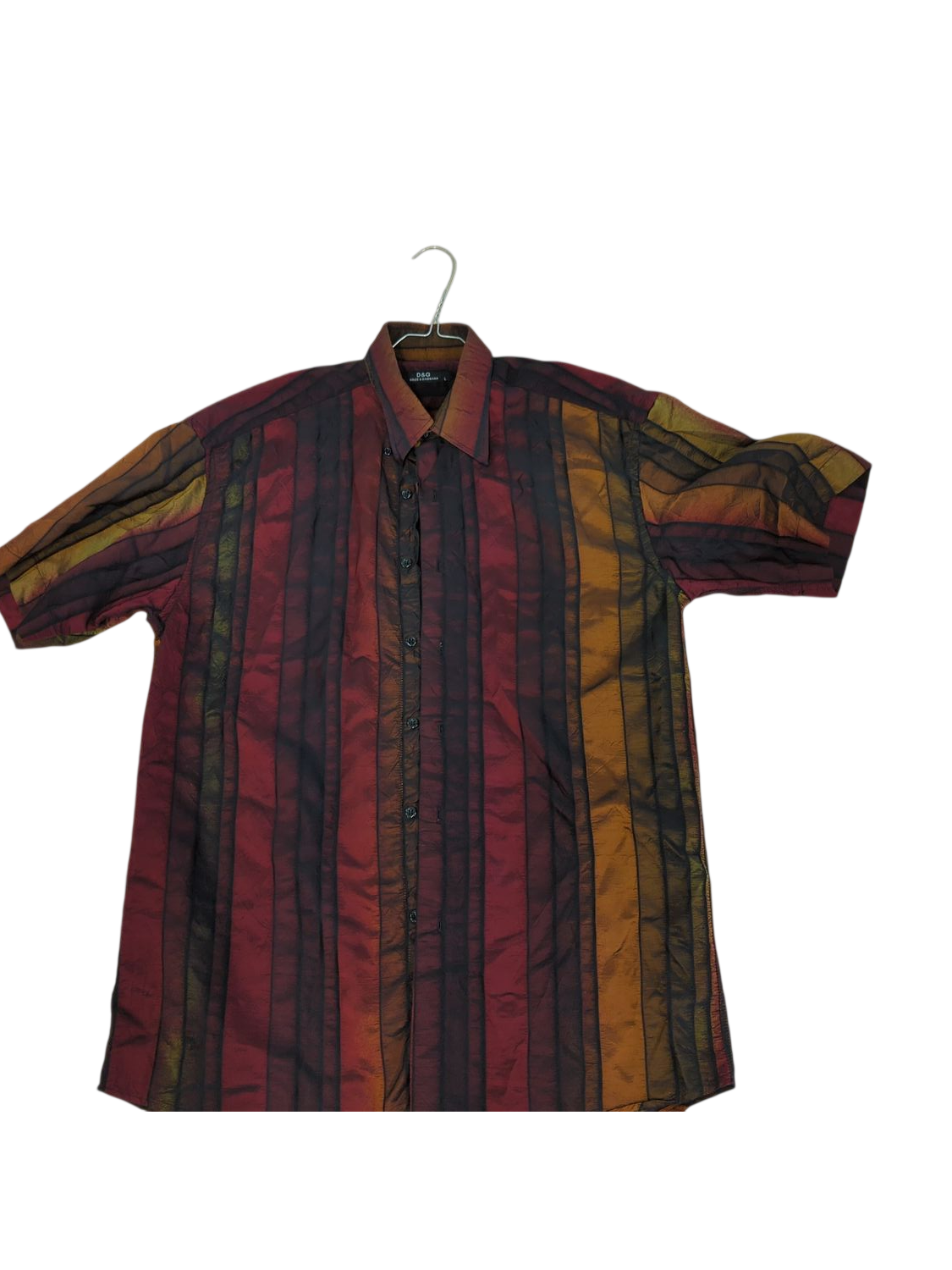 Dolce & Gabbana Striped Button-Down Shirt - Size L