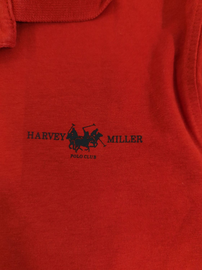 Harvey Miller Polo Club Red Polo Shirt - Size L
