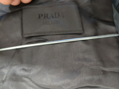 PRADA Black Windbreaker Jacket - Men's