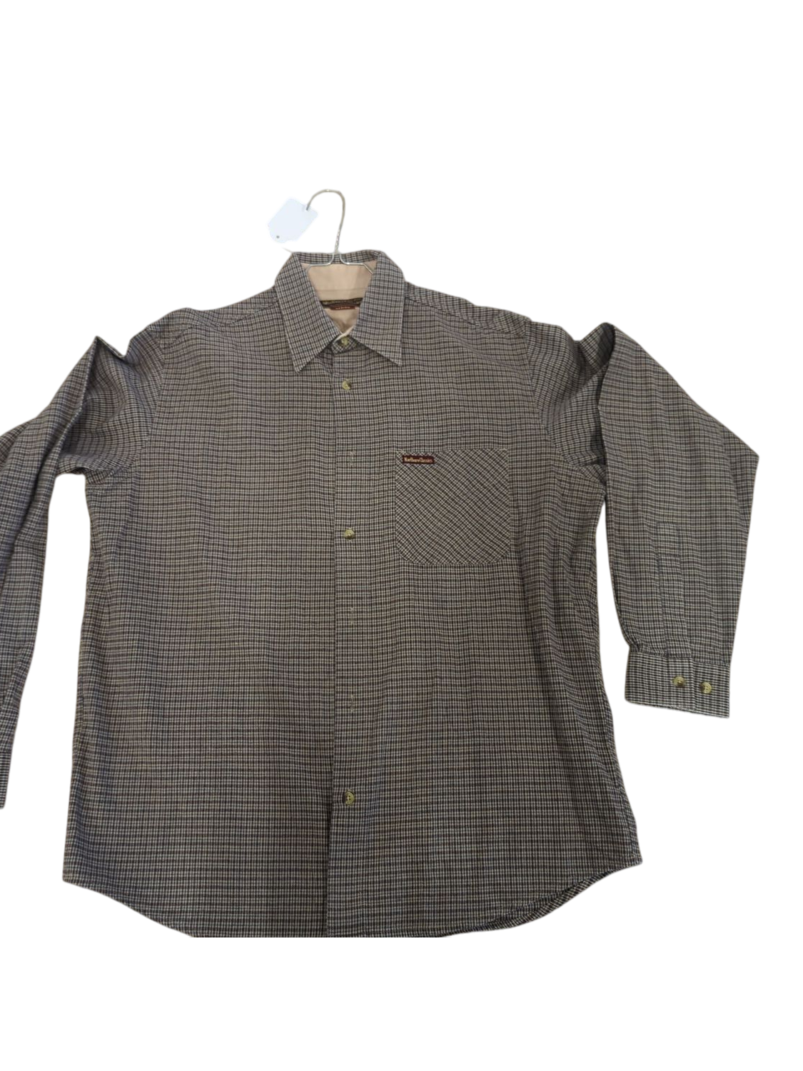 Marlboro Classics Checkered Button-Down Shirt - Medium - Quality Label