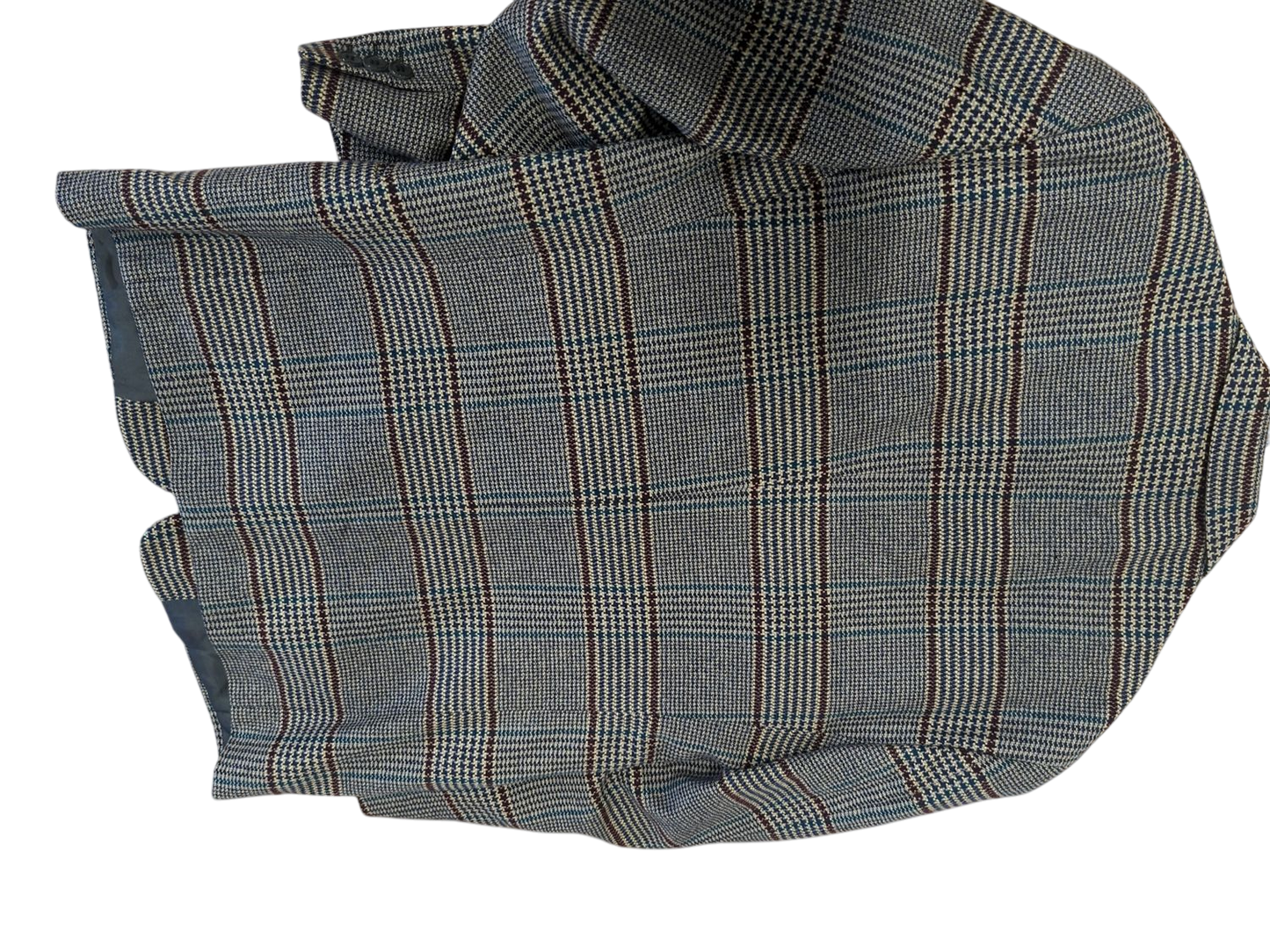 Emporio Armani Men's Wool Blend Plaid Blazer - Size 50 (EU)