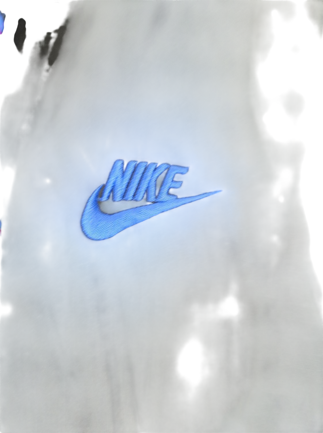 Vintage Nike Windbreaker Jacket - Black/Purple/Blue - Size XXL
