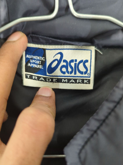 Asics Navy Padded Gilet Vest - Authentic Sport Apparel