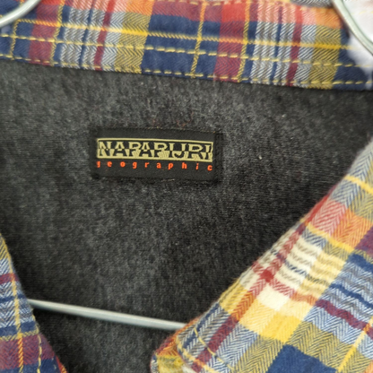 Napapijri Plaid Button-Down Shirt - Colorful Flannel