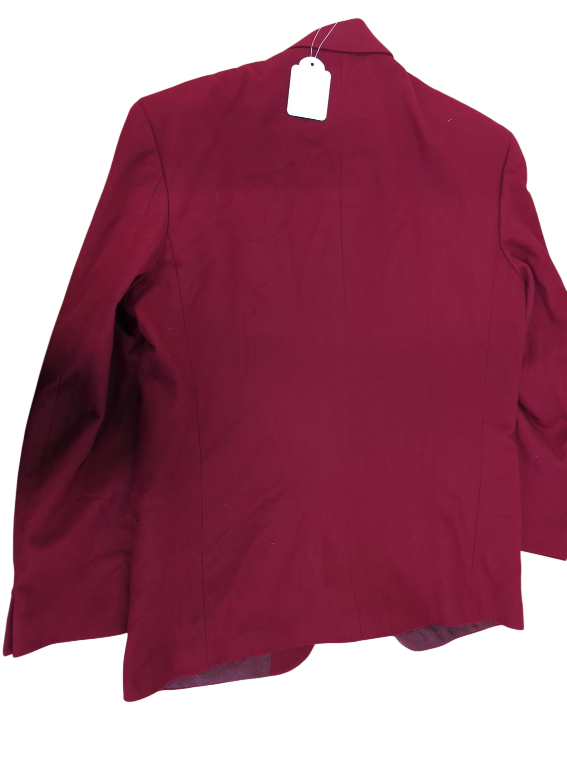 Made in Italy Burgundy Wool Blazer by Canali/Lorenzi - Elegant Design