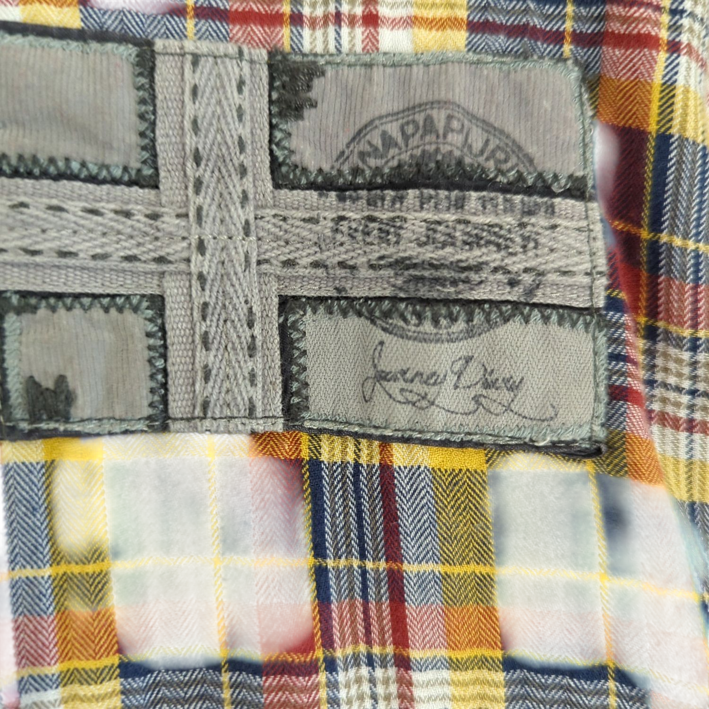 Napapijri Plaid Button-Down Shirt - Colorful Flannel