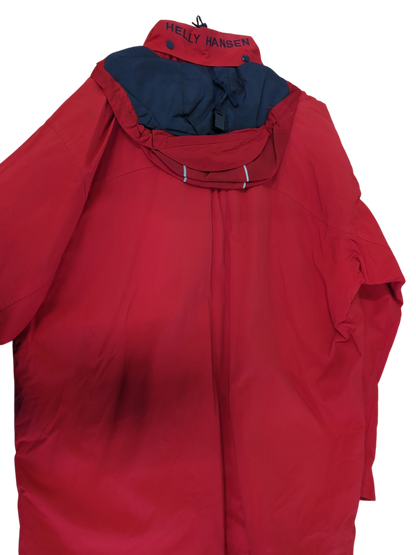 Helly Hansen Red Windbreaker Jacket - Size XL
