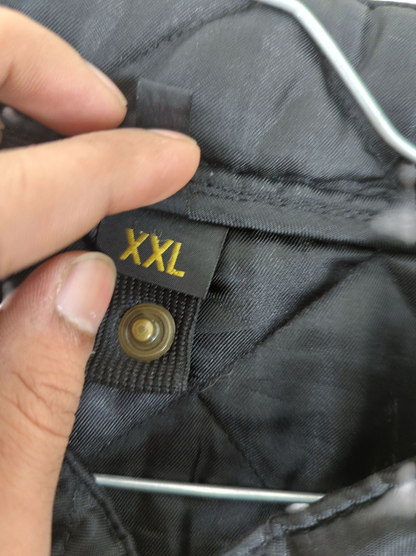 Belstaff Quilted Black Vest - Size XXL