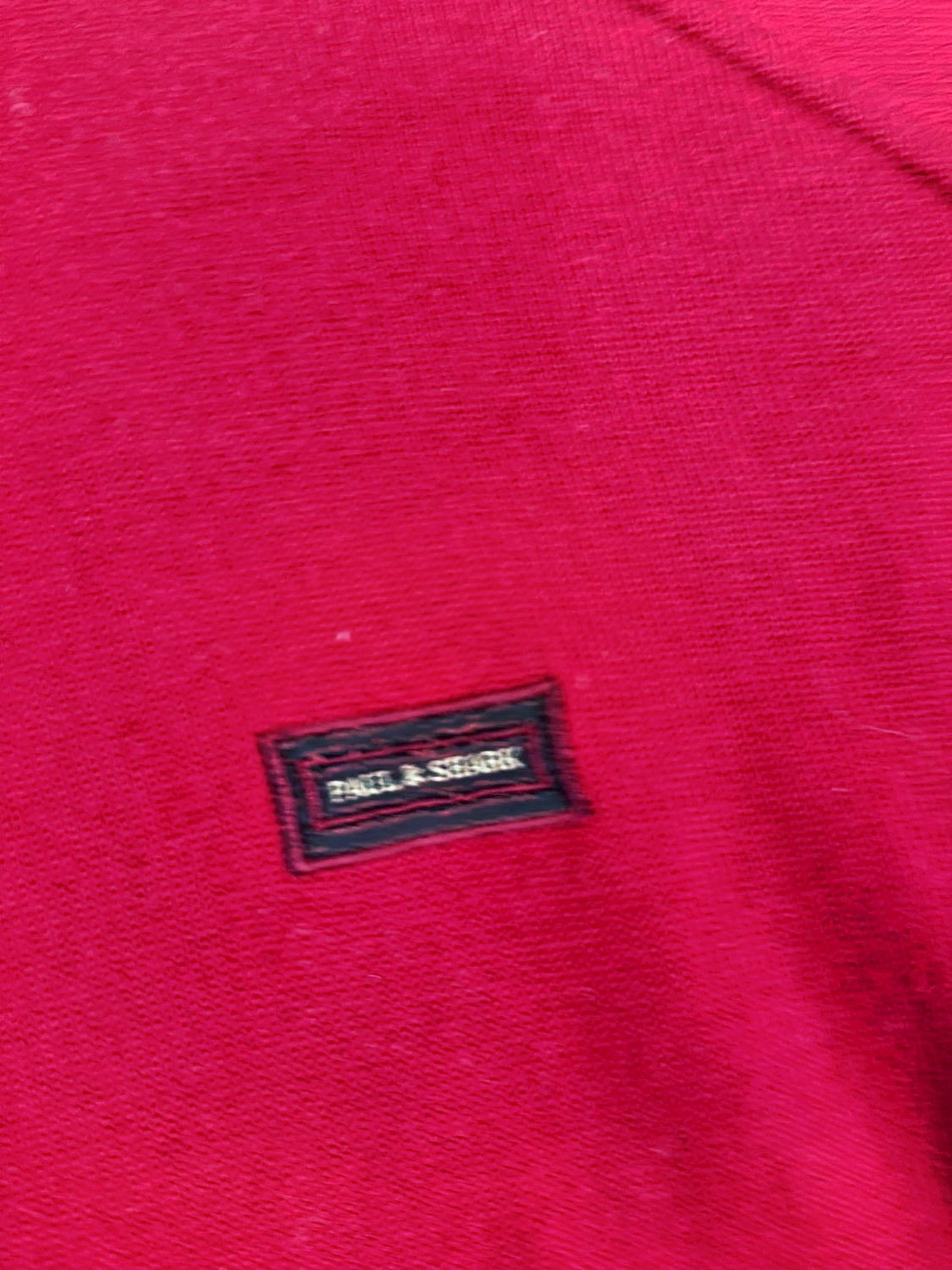 Paul & Shark Red Crew Neck Sweater - Classic Design