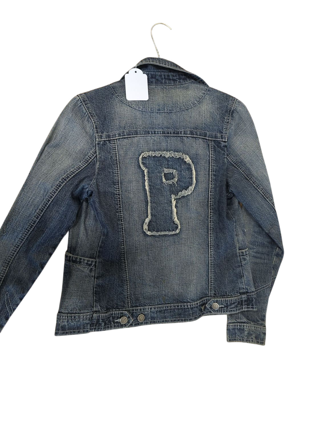 Pavarotti Women's Denim Jacket with Embroidery - Size M