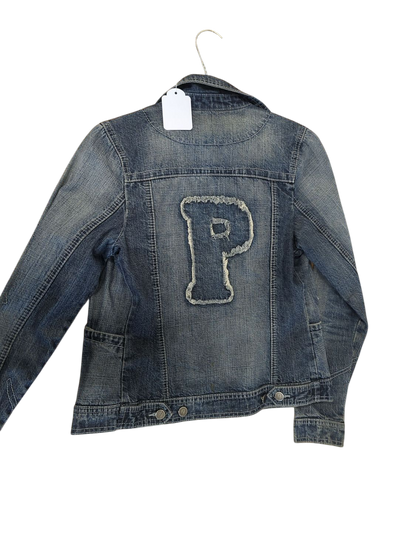 Pavarotti Women's Denim Jacket with Embroidery - Size M