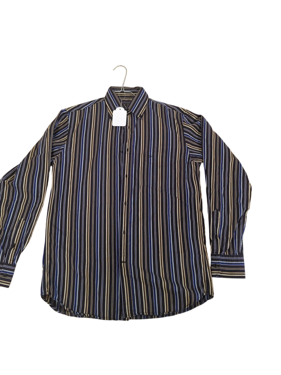 Paul & Shark Striped Button-Down Shirt - Size 33