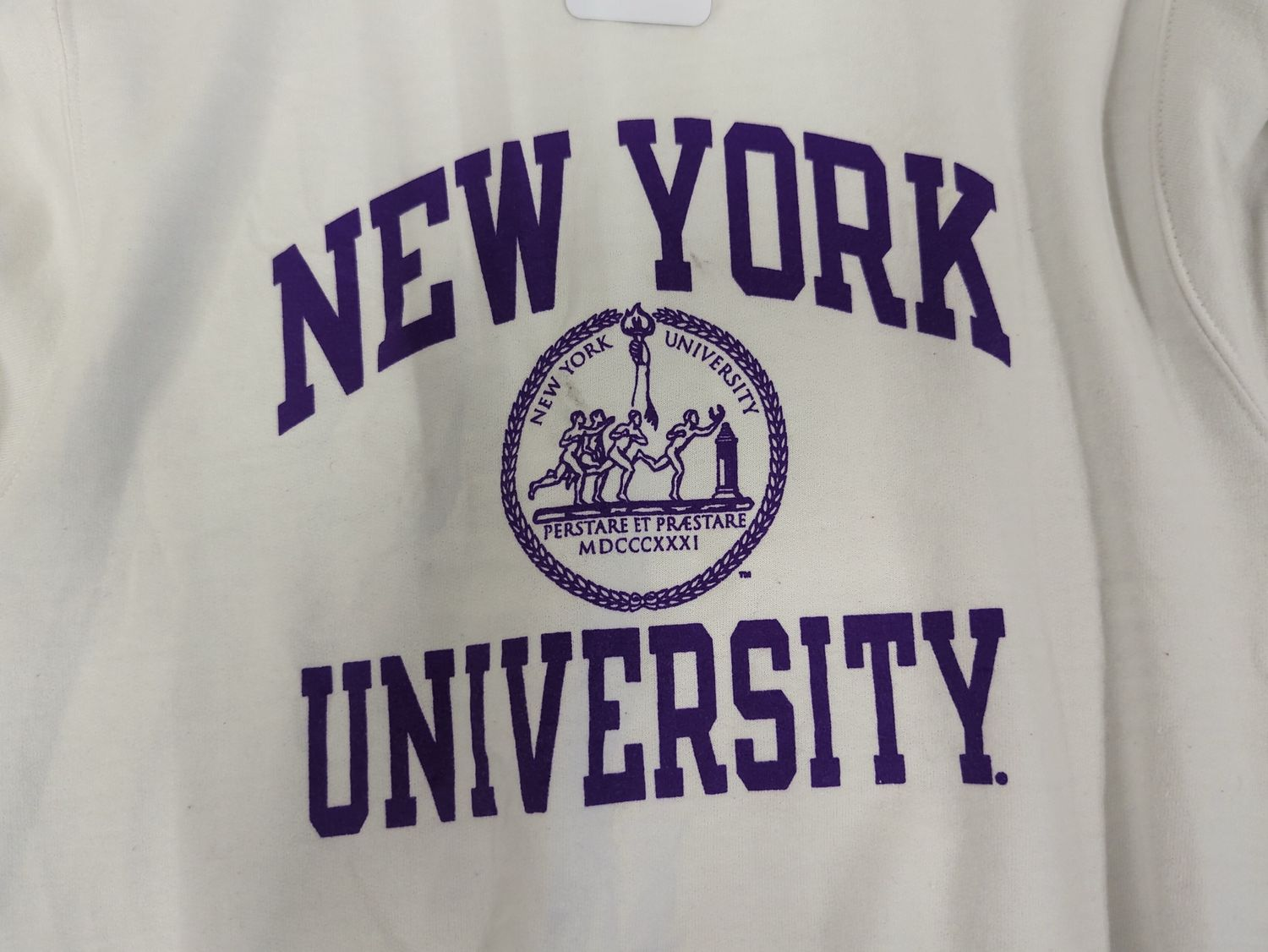 Champion New York University Sweatshirt - Size XS